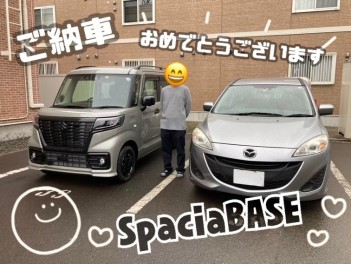 スペーシアベースを納車しました！